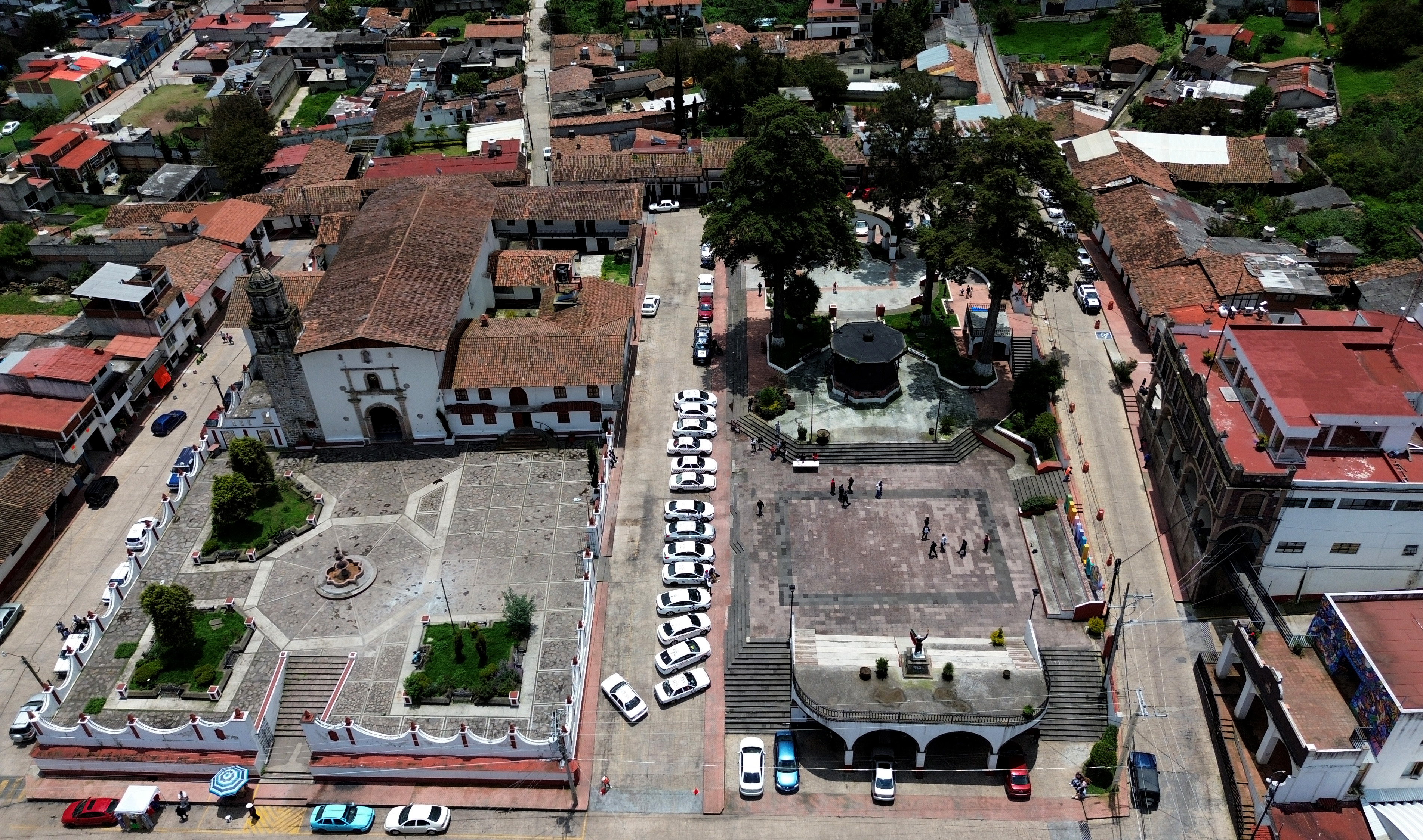 Vista aérea de Amanalco